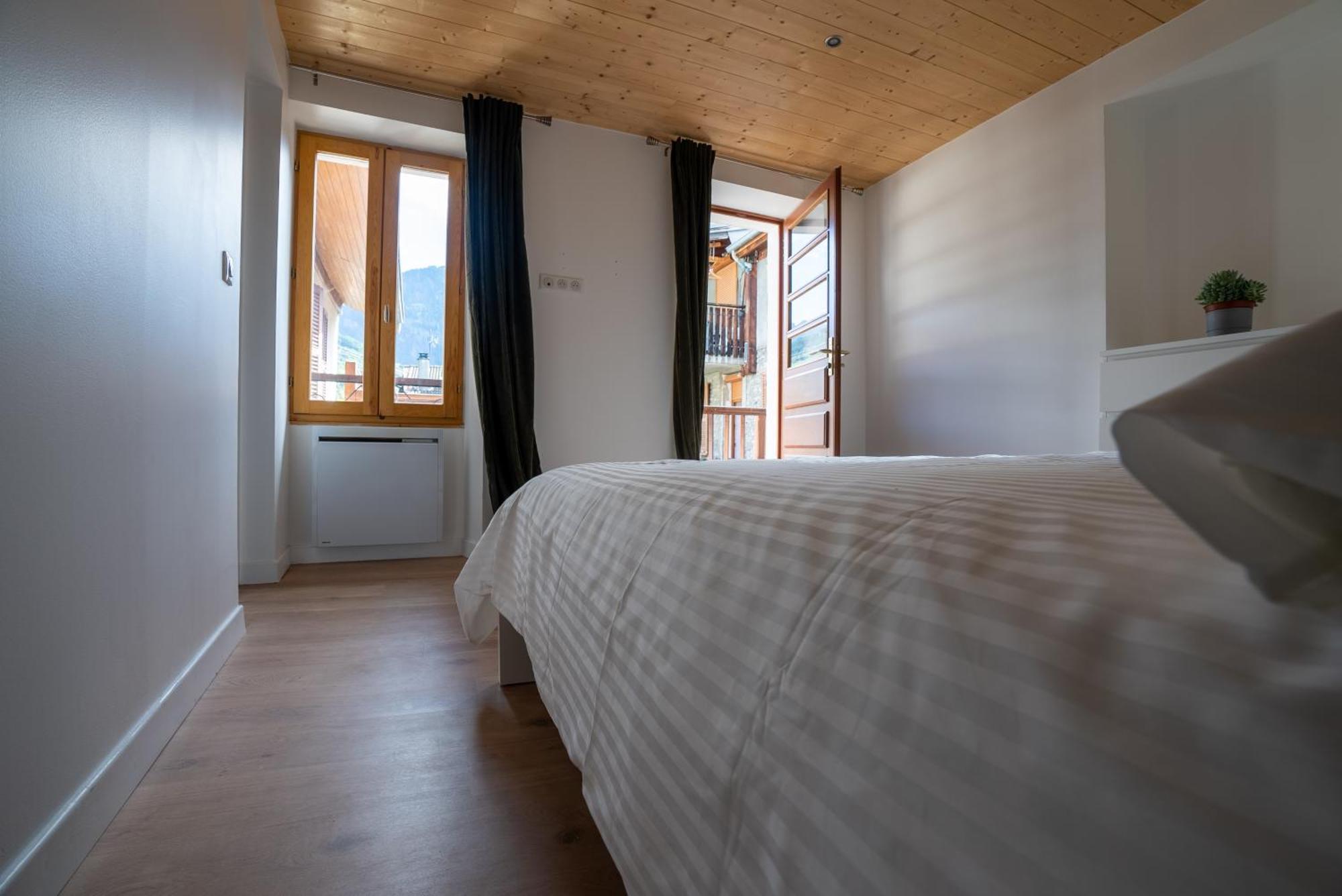 Loft Bourg St Maurice Les Arcs La Maison Des Tetes Exteriör bild