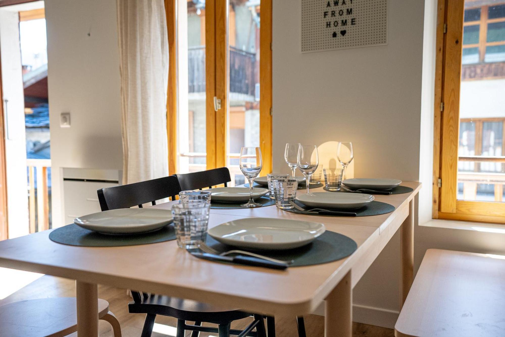 Loft Bourg St Maurice Les Arcs La Maison Des Tetes Exteriör bild